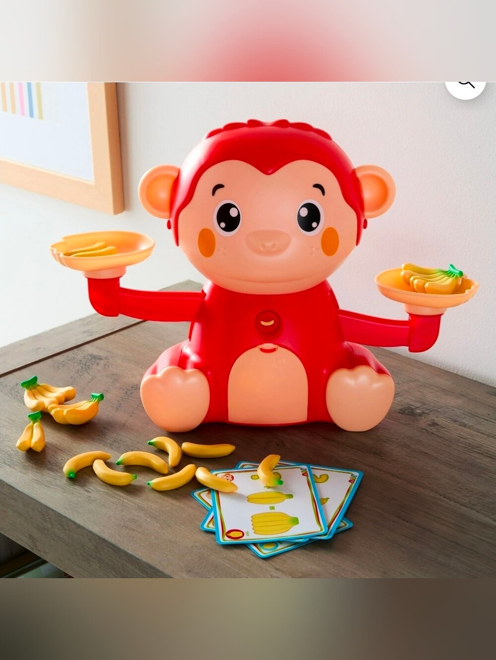 Spark Create Imagine Math, Counting & Balance Plastic Monkey Play Set +3